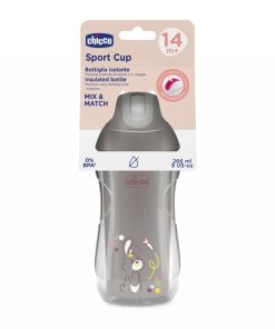 Chicco Copo Térmico Cinza/Amarelo 266ml 14M+