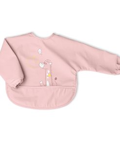 Alternative view of Chicco Babete Tecido com Mangas Rosa