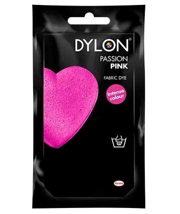 Dylon 29 Passion Pink Tinta Para Tingir Tecido - Image 2