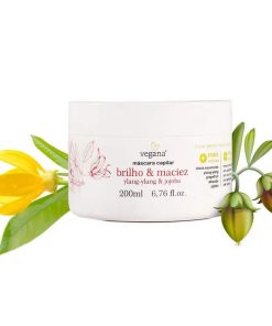 Alternative view of Máscara Capilar Brilho & Maciez Vegana – 200mL
