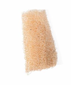 Bucha vegetal natural em pedaço