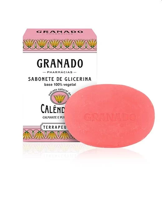 Sabonete Barra de Glicerina Calêndula Granado – 90g - Image 2