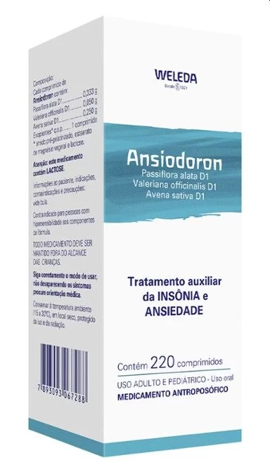 Ansiodoron Weleda – 220 comprimidos