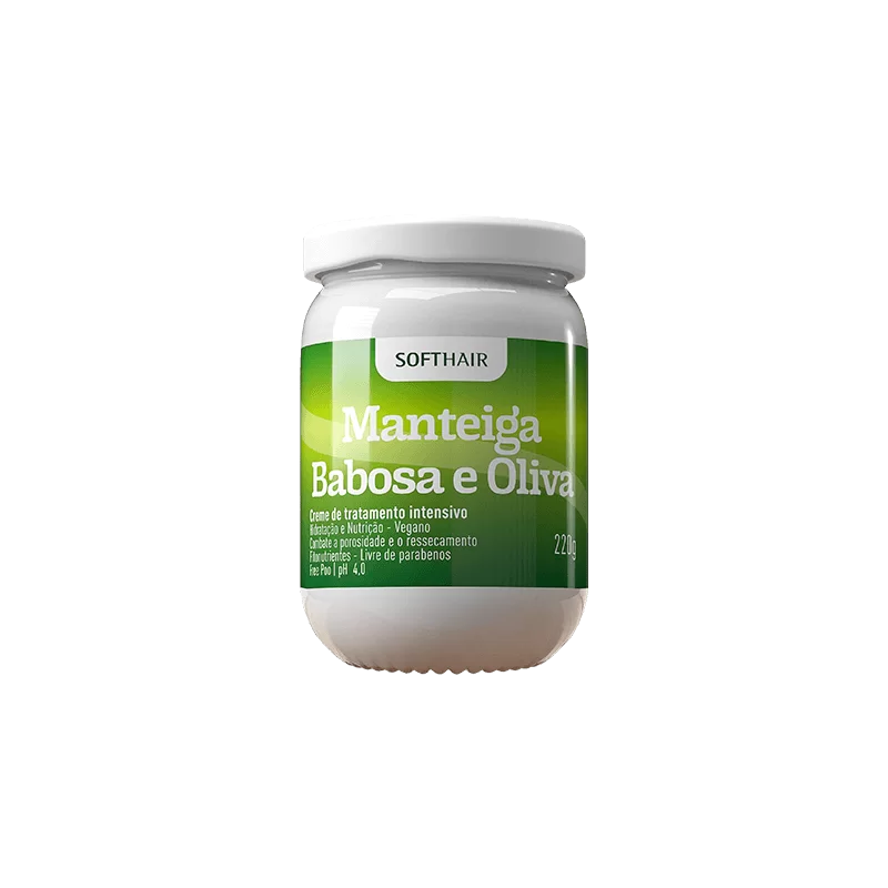 Manteiga Babosa E Oliva 220Grs Softhair - Image 2