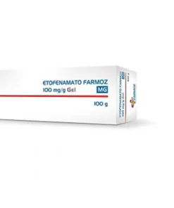 Alternative view of Etofenamato Farmoz MG, 100 mg/g-100 g x 1 gel bisnaga