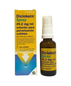 Diclokern Spray 39,2 mg/ml Solução para Pulverização Cutânea 30 ml