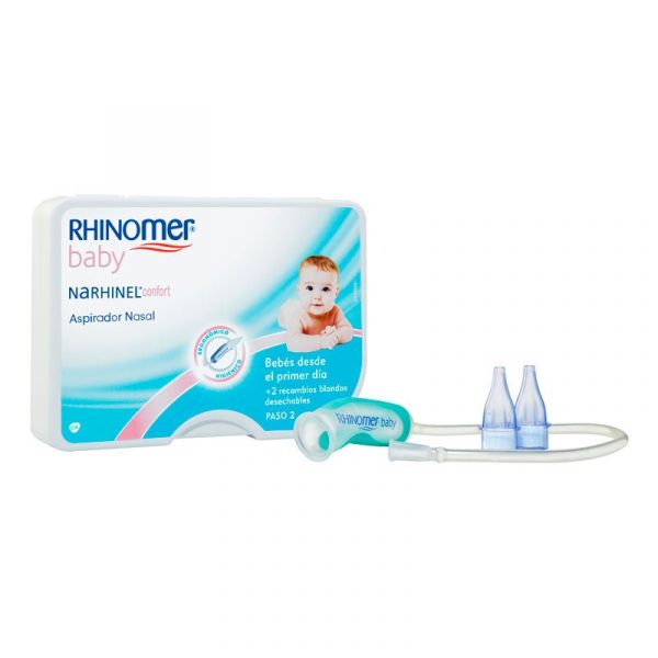 Rhinomer Baby Narhinel Soft Aspirador Nasal 1 aspirador + 2 recargas