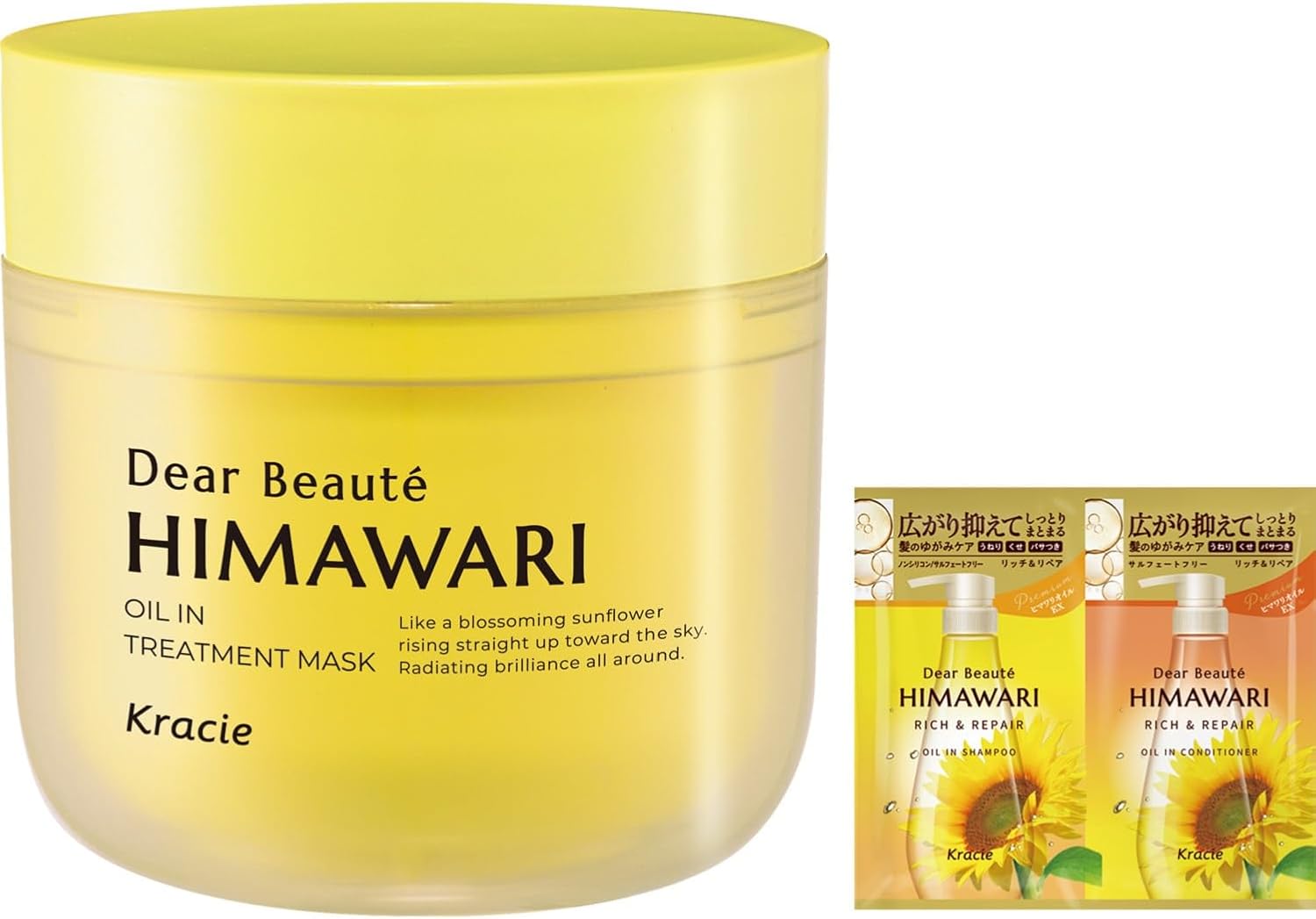 Dear Beauté HIMAWARI Oil In Treatment Mask 180gr - Image 2