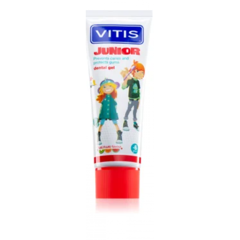 Vitis Junior Gel Dentífrico Tutti Frutti 75 mL