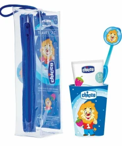 Chicco Conjunto Higiene Oral Azul 3-6A+