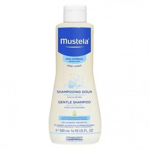 Mustela Bebé Pele Normal Champô Suave 500 mL