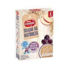 Alternative view of Nestlé Cerelac Papa Láctea Aveia, Maçã E Ameixa 6M+ 240g