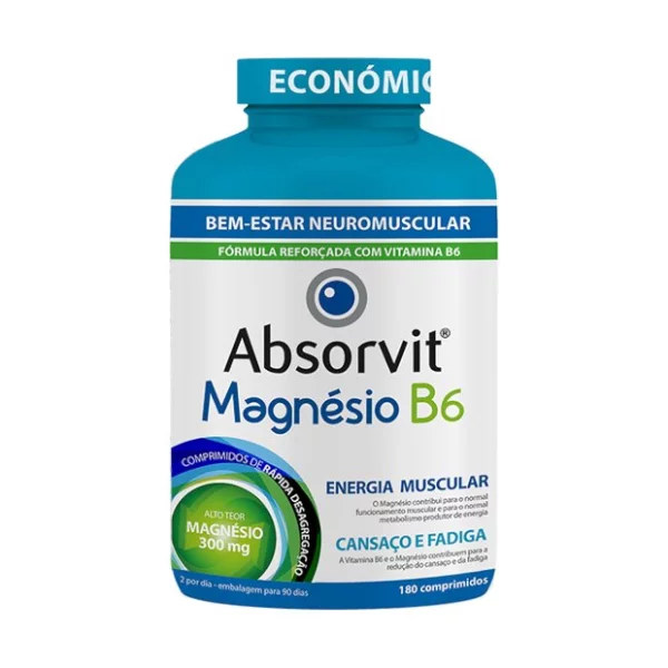 Absorvit Magnésio B6 Comprimidos, 180Unidade(s) - Image 2