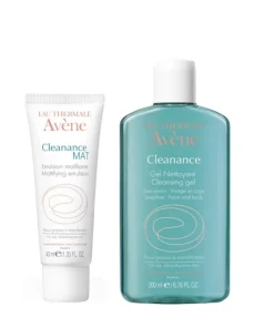 Avène Cleanance Mat Emulsão Matificante 40 mL + Cleanance Gel Limpeza 200mL