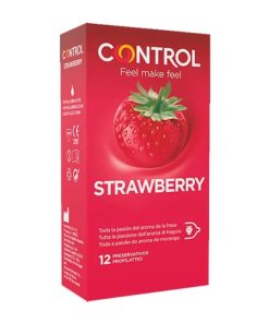 Control Preservativos Strawberry x 12 Unidades