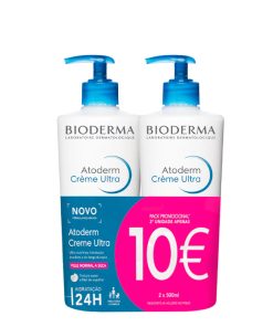 Bioderma Atoderm Creme Ultra 500ml Duplo Com Desconto 10€