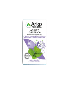 Arkopharma Arkocápsulas Olmo Vermelho e Zinco 40 Unidades