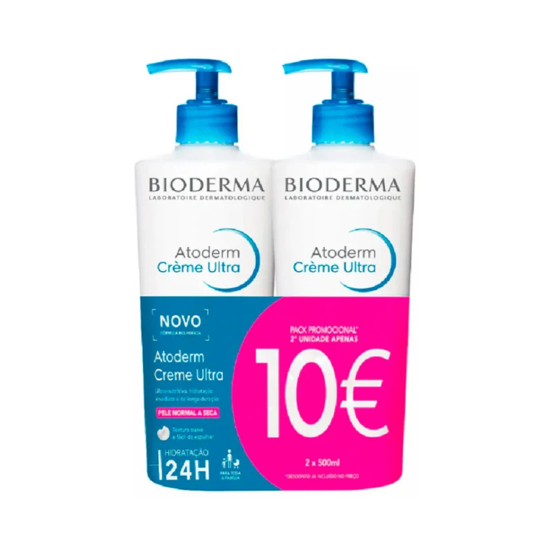 Bioderma Atoderm Creme Ultra 500ml Duplo - Image 2