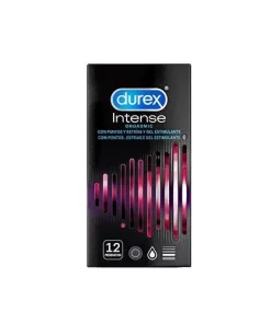 Durex Intense Orgasmic Preservativo orgasmo intenso, 12 Saqueta 1Unidade(s)