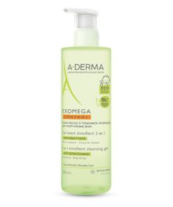 A-Derma Exomega Control Gel Corpo e Cabelo 500ml