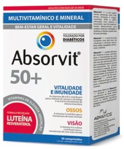 Alternative view of Absorvit 50+ 30 comprimidos