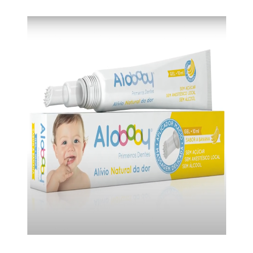 Alobaby Gel Primeiros Dentes Banana 10ml