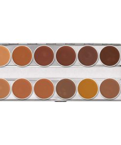 Paleta Dermacolor Camouflage 12 cores Caribbean – Kryolan