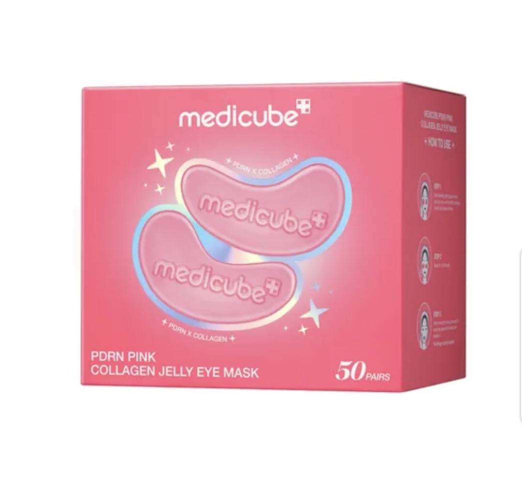 MEDICUBE PDRN Pink Collagen Jelly Eye Mask – 50 Pairs