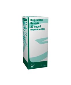 Ibuprofeno Generis MG, 20 mg/mL-200 mL x 1 suspenção oral mL