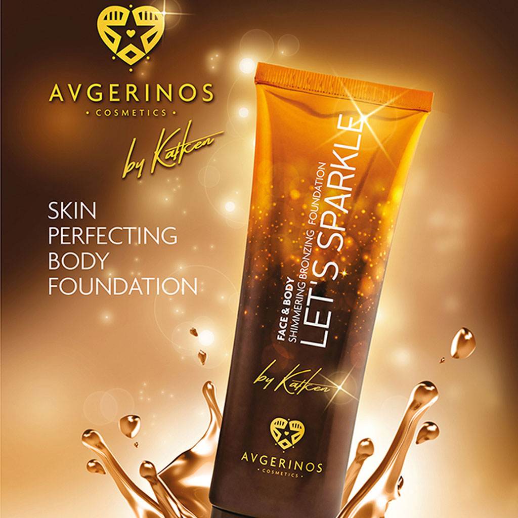 Avgerinos Creme Bronzeador com Glitter Let’s Sparkle 120ml - Image 5