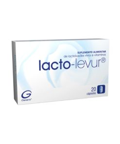 Alternative view of Lacto Levur 20 Cápsulas