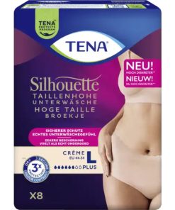 Alternative view of TENA Silhouette Bege Plus L Cintura Alta x 8 Unidades