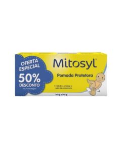 Mitosyl Duo Pomada protetora 2 x 145 g com Desconto de 50% na 2ª Embalagem