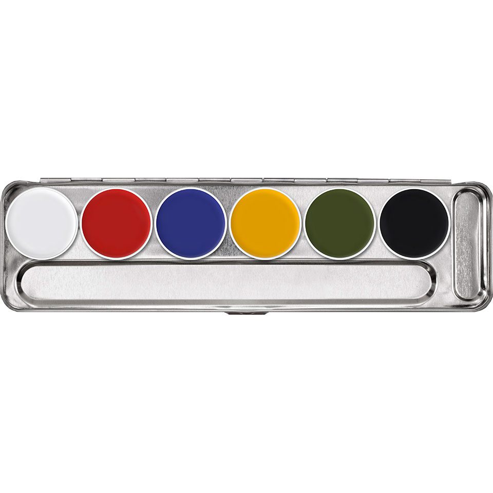 Paleta Supracolor 6 cores A – Kryolan - Image 2