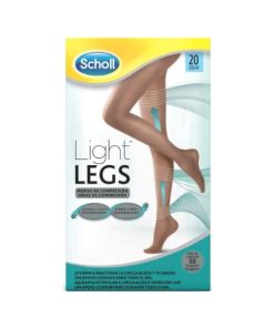 Scholl Light Legs Coll Comp 20den Xl Pele x