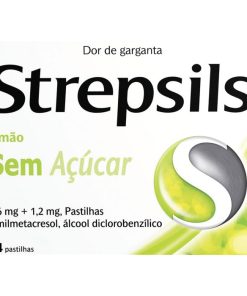 Strepsils Limão sem Açúcar x 24 Pastilhas