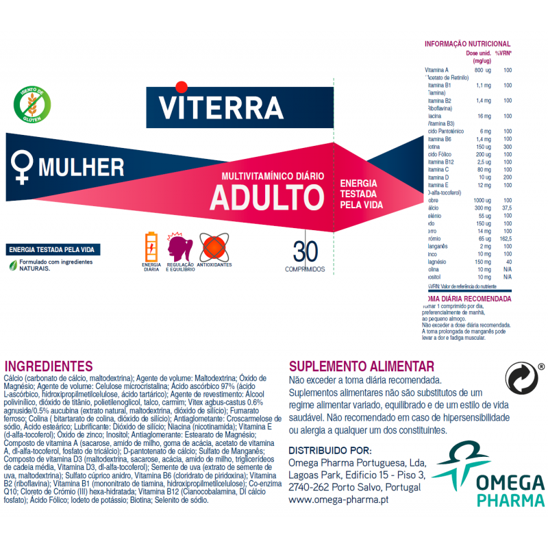 Viterra Mulher Adulto 30 comprimidos - Image 3