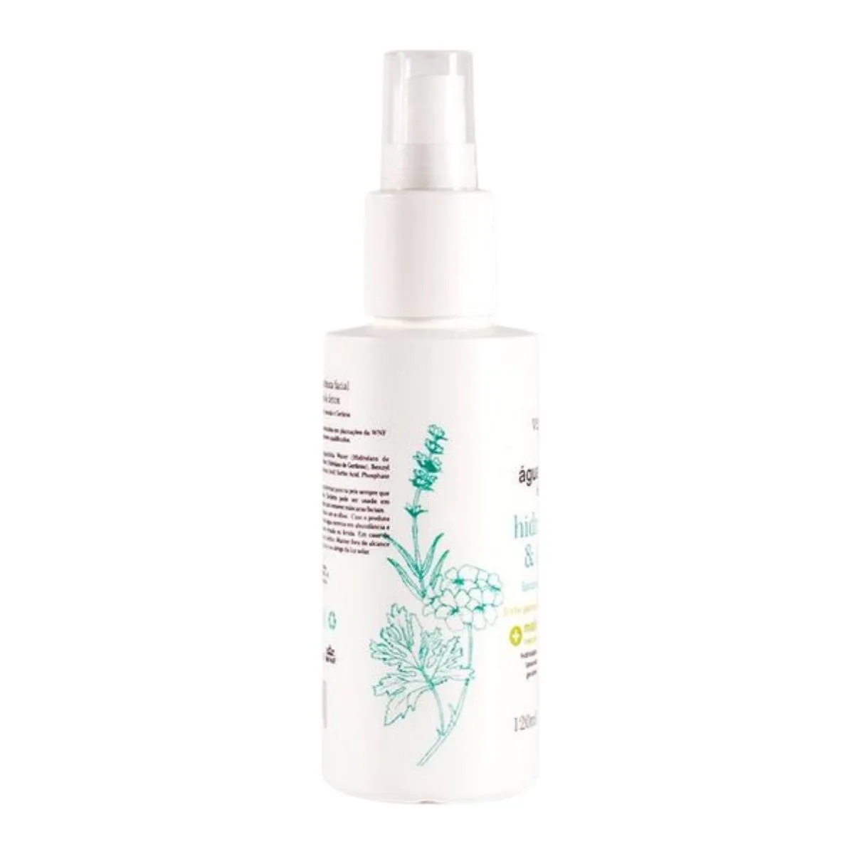 Água Tônica Facial Vegana WNF Hidrolatos Lavanda e Gerânio – 120ml - Image 4