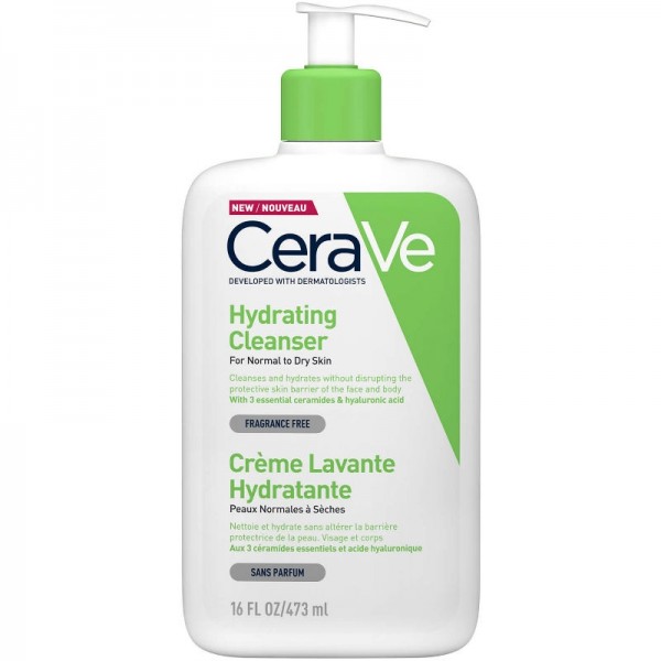 Cerave Creme de Limpeza Facial Hidratante 473ml - Image 2