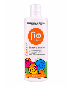 Alternative view of Fio Restore Condicionador Cachos+ Sem Sal 300ml