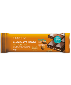 Easyslim Chocolate Negro com Amêndoa 70% Cacau 30g