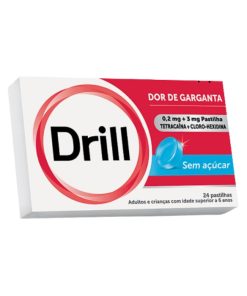 Drill Sem Açúcar x 24 Pastilhas