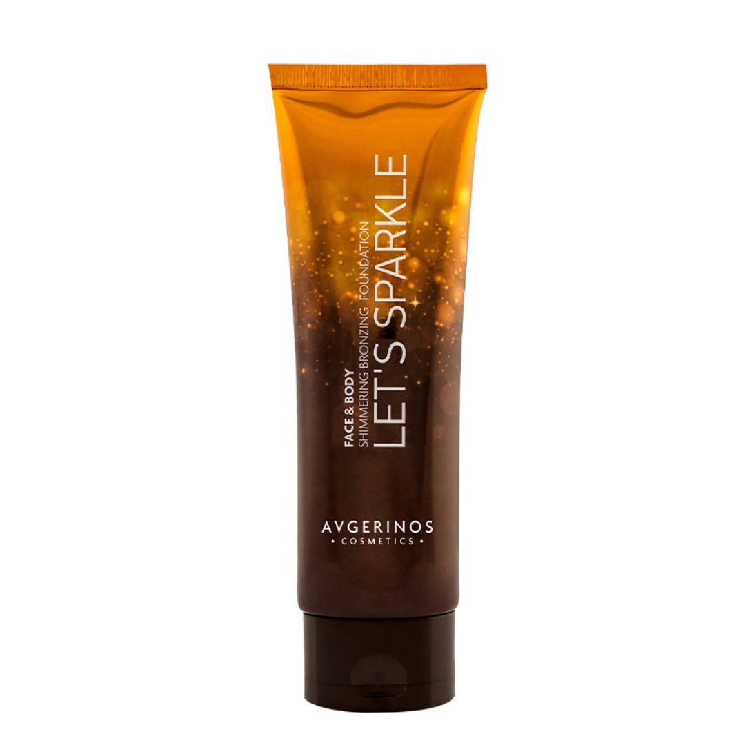 Avgerinos Creme Bronzeador com Glitter Let’s Sparkle 120ml