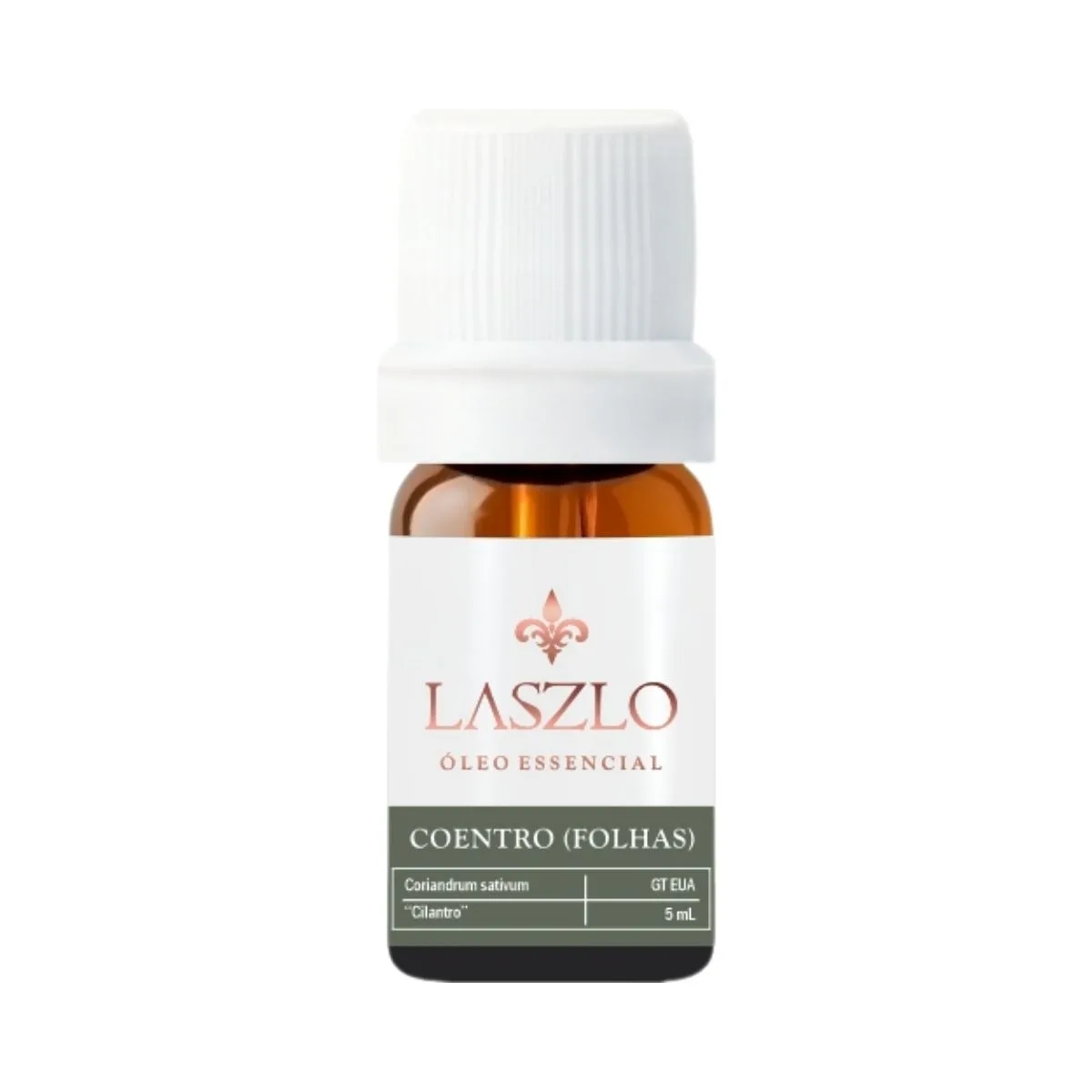 Óleo Essencial Coentro Laszlo | Folhas GT EUA 5ml