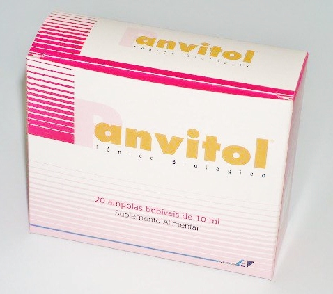 Panvitol 10 ml 20 Ampolas Bebíveis
