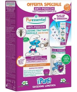 Puressentiel Anti-Piolhos Loção 100ml + Spray Prevenção 75ml + Kit Colorir