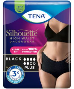 Alternative view of TENA Silhouette Noir Plus M Cintura Alta x 9